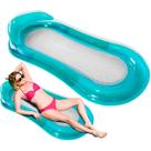 Boia Rede Inflável Piscina Luxo Conforto Premium Top 1,55 m COR:VERDE