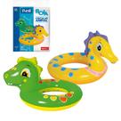 Boia Redonda Inflável Infantil De Peixe Animais Piscina Criança Bebe
