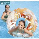 Boia redonda inflável para Piscina. Modelo Circular grande Flor 91cm Intex 59251 -L Laranja