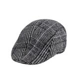 Boina Boné Masculino Estilo Italiano Algodão Elegante para Outono Inverno