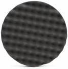 Boina de Espuma 3M Preta 200mm com tiras autocolantes para Polimento Automotivo