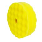 Boina de espuma dupla face 6" amarela - Corte moderado