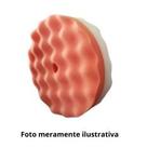 Boina de Polimento Dupla Face Espuma Laranja e Branca No 8 POLIMAX