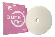 Boina dune flat branca refino lustro 6" polegadas com furo alcance