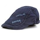 Boina Estilosa Italiana moda bordado para homem newsboy boné algodão boinas casquette hatsvisors