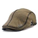 Boina Italiana Estilosa de Lã Masculina Moda Outono Inverno Boina De Crochê Vintage
