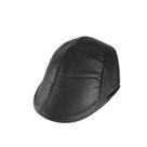 Boina Italiana Gorro Moda Estilo Inverno Italiana Preta Lisa material ecológico