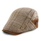 Boina Italiana Masculina com Detalhe de Linhas Estilo Casual