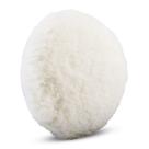 Boina Lã Amarrar Face Única Branca Super Macia 8" polegadas