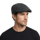 Boina Masculina Italiana Peaky Blinders Retrô Clássico Cinza Chumbo