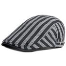Boina Masculina Viseira Casual Listrado Ajustavel Boina Masculina Viseira Casual Listrado Ajustavel