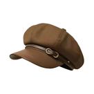 Boina Retro Quente De Inverno Para Meninas, Boné De Pintor De Tecido Macio E Fashion Para Passeios E