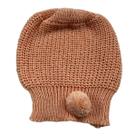 Boina Touca Lã Tricô Tricot Pompom Estilosa