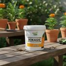 Bokashi fertilizante adubo orgânico farelado para Flores Gold Plant