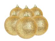 Bola 5 Ouro c/ Glitter c/6 4822 Sonatal