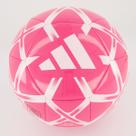 Bola Adidas Starlancer Campo Rosa e Branca