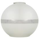 Bola Americana Fosca Filetada Pequena P/ Pendente Lustre