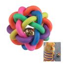 Bola Arco-Íris com Sino de 6cm. A Diversão Colorida para o seu Pet! Bola Arco-Íris com Sino de 6cm. A Diversão Colorida para o seu Pet!