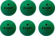 Bola Borracha Iniciação Nº12 Com 06 Unidades Kaemy ML78