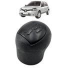 Bola Câmbio Manopla Clio Hatch Sedan 2005 Até 2011 2012 2013 Preto Ré Frente