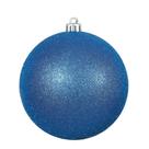 Bola de Adorno Vickerman Azul con Brillo de 2,4 cm, 24 por Bolsa