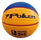 Bola De Basquete Poker 3x3 Azul Amarelo Bola De Basquete Poker 3x3 Azul Amarelo