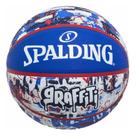 Bola De Basquete Spalding Graffiti- Az/br Cor Azul Tamanho 7