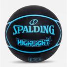 Bola de Basquete Spalding Highlight - Cor Preto e Azul