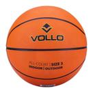 Bola de Basquete Vulcanizada Tamanho 03 Infantil Vollo
