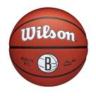 Bola de Basquete Wilson NBA Brooklyn Nets Tamanho 7 - 75 cm Bola de Basquete Wilson NBA Brooklyn Nets Tamanho 7 - 75 cm