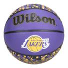 Bola de Basquete Wilson NBA Los Angeles Lakers Graffiti