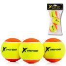 Bola De Beach Tennis Drop Shot Stage 2 Pack com 3 Unidades