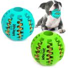 Bola de brinquedo para cães Idepet, não tóxica, resistente a mordidas para cães de estimação