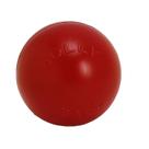Bola de brinquedo para cães Jolly Pets Push-n-Play pequena de 4,5 polegadas vermelha