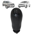 Bola de Câmbio Manopla Logan Sandero 07 a 19 Megane 06 a 13 Duster 11 a 19 Preto 5 Marchas
