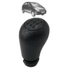 Bola de Câmbio Manopla Xsara Picasso GX 2001 a 2004 Preto 5 Marchas Ré para Trás