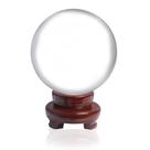 Bola de Cristal LONGWIN 100mm - Transparente para Fotografia com Suporte