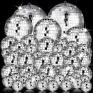 Bola de discoteca VULGBUNEE, 54 peças, decoração suspensa para festa e casamento Bola de discoteca VULGBUNEE, 54 peças, decoração suspensa para festa e casamento