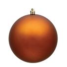 Bola de enfeite de Natal Vickerman Copper Matte 2,4 cm, pacote com 24 Bola de enfeite de Natal Vickerman Copper Matte 2,4 cm, pacote com 24