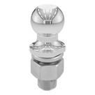 Bola de Engate de Reboque CURT 40090 Cromada - 4,5kg e 2 Polegadas