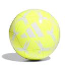 Bola de futebol adidas Starlancer Club unissex tamanho 4 limão/branca