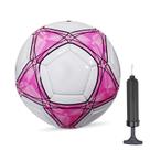 Bola de futebol AYANICA Soft PU tamanho 3, 4, 5 para praticar com bomba
