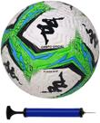 Bola de futebol campo kappa player + bomba de ar