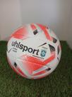 Bola de Futebol Campo Uhlsport Strike Vermelho e Preto Tamanho 5 Resistente