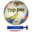 Bola de Futebol de Campo Topper Samba Pro Pu + Bomba de Ar
