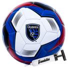 Bola de futebol Franklin Sports MLS San Jose Earthquakes Tamanho 5 Bola de futebol Franklin Sports MLS San Jose Earthquakes Tamanho 5
