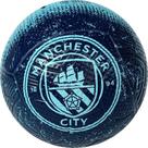 Bola de futebol pvc / pu numero 5 preta / azul manchester city