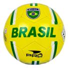 Bola De Futebol Seleção Brasil Tamanho Grande De Campo Copa Do Mundo Verde Amarelo