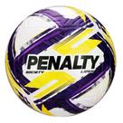Bola de Futebol Society Líder XXVI com Toque Macio e Alta Durabilidade Roxo e Amarelo Penalty
