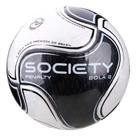 Bola de Futebol Society Penalty 8X Branco e Preto